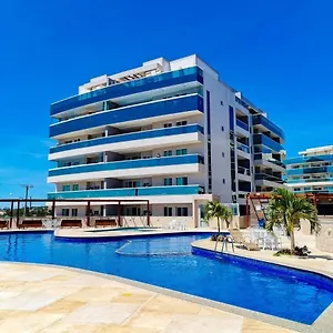Apartamento Paraíso Em Arraial Do Cabo, Conforto, Piscina, Sauna, Churrasqueira Com Vista O Mar, Arraial do Cabo